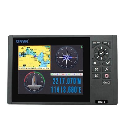 KM-8C GPS e SONDA frente